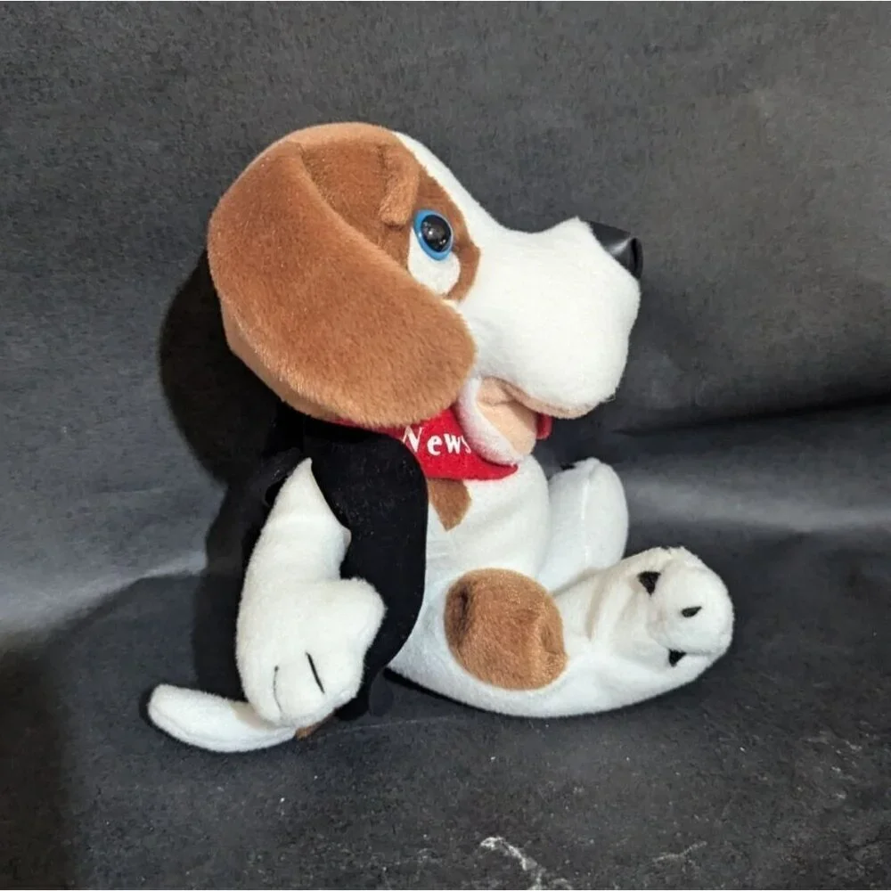 News Channel 5 Plush Dog Toy News Hound‎ Official Mascot 2000 Marfac